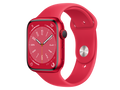 Apple Watch Series 8 GPS, 45 mm cassa in alluminio, (PRODUCT) RED, cinturino personalizzato