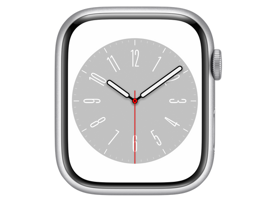 Apple Watch Series 8 45 mm Aluminiumgehäuse, Silber günstig gebraucht kaufen