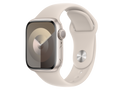 Apple Watch Series 9 GPS, cassa in alluminio 41 mm, Luce stellare, cinturino personalizzato