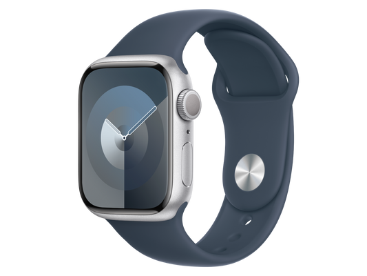 Apple Watch Series 9 41 mm Aluminiumgehäuse, Silber günstig gebraucht kaufen