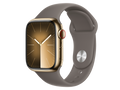 Apple Watch Series 9 GPS + Cellular, 41 mm Stainless Steel Case, Gold