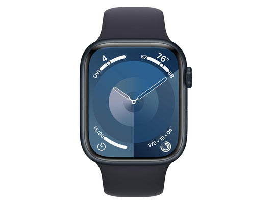 Apple Watch Series 9 45 mm Aluminiumgehäuse, Mitternacht günstig gebraucht kaufen