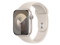 Apple Watch Series 9 GPS, 45 mm Aluminium Case, Starlight