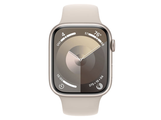 Apple Watch Series 9 45 mm Aluminiumgehäuse, Polarstern günstig gebraucht kaufen