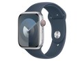Apple Watch Series 9 GPS + Cellular, cassa in alluminio 45 mm, Argento, cinturino personalizzato