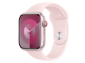 Apple Watch Series 9 GPS + Cellular, 45 mm Aluminium Case, Pink