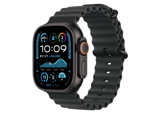 Apple Watch Ultra 2 49 mm S9 SiP Ultra 2 Titangehäuse Schwarz Schwarz günstig gebraucht kaufen