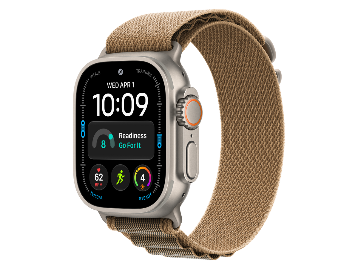 Apple Watch Ultra 4 GPS + Cellular, 49 mm Titangehäuse Natur, individuelles Armband kaufen