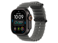 Apple Watch Ultra 4 GPS + Cellular, 49 mm titanium case Black, customizable band