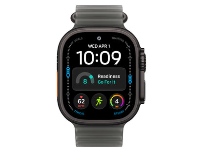 Apple Watch Ultra 4 GPS + Cellular, 49 mm Titangehäuse Schwarz, individuelles Armband kaufen
