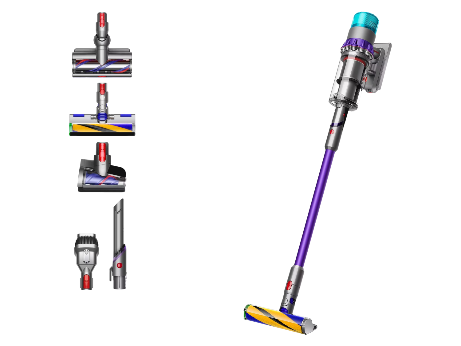 DYSON Gen5detect Absolute Staubsauger, Nickel und Violett kaufen