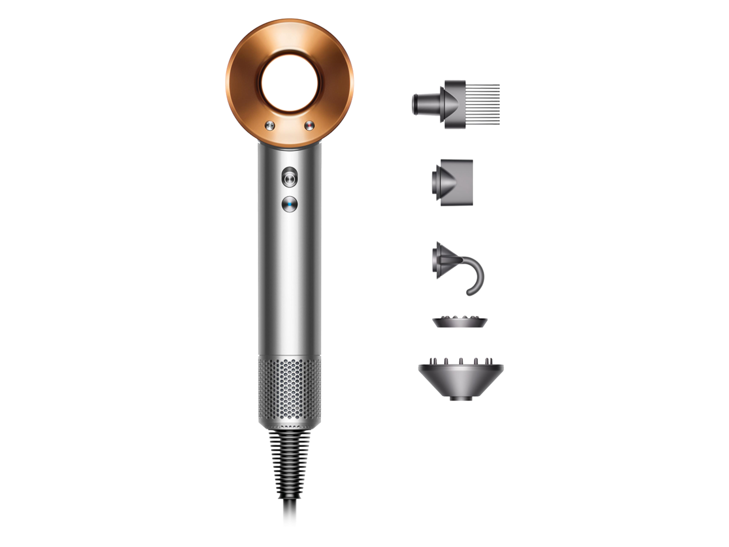 Dyson Haartrockner HD07 Grau Silber günstig gebraucht kaufen