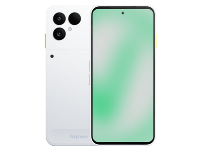 Fairphone (Gen. 6) Qualcomm SM7635 Snapdragon 7s Gen 3 (4 nm) Cloud White Weiss günstig gebraucht kaufen
