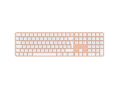 Gebraucht - Apple Magic Keyboard mit Touch ID und Ziffernblock CH-Layout Orange kaufen