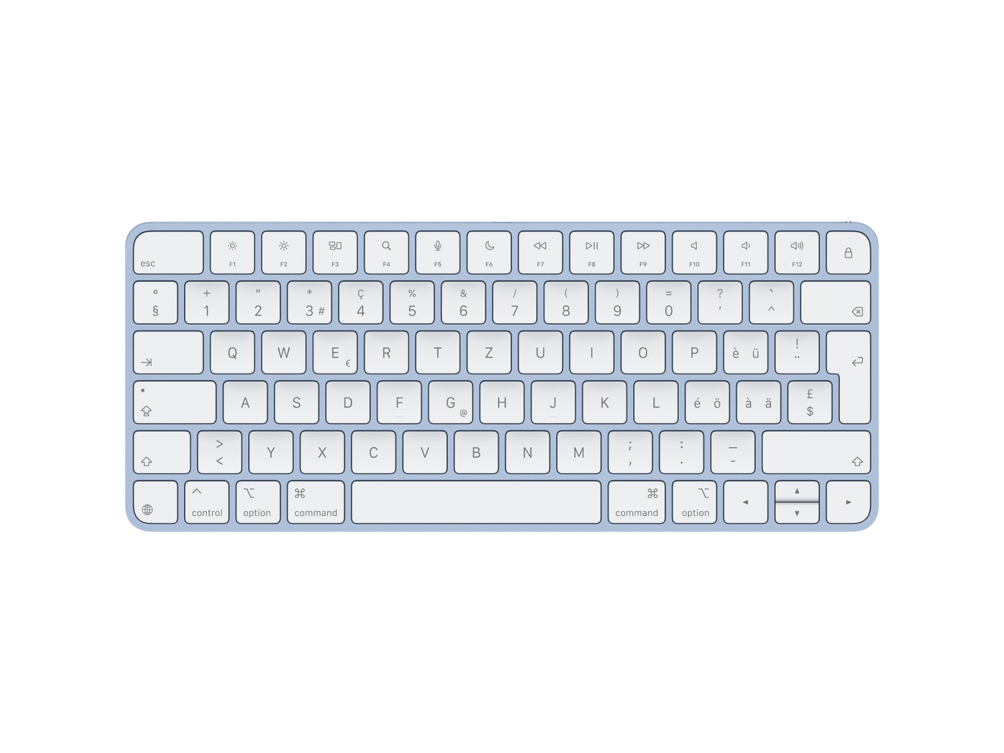 Gebraucht - Apple Magic Keyboard ohne Ziffernblock Blau kaufen