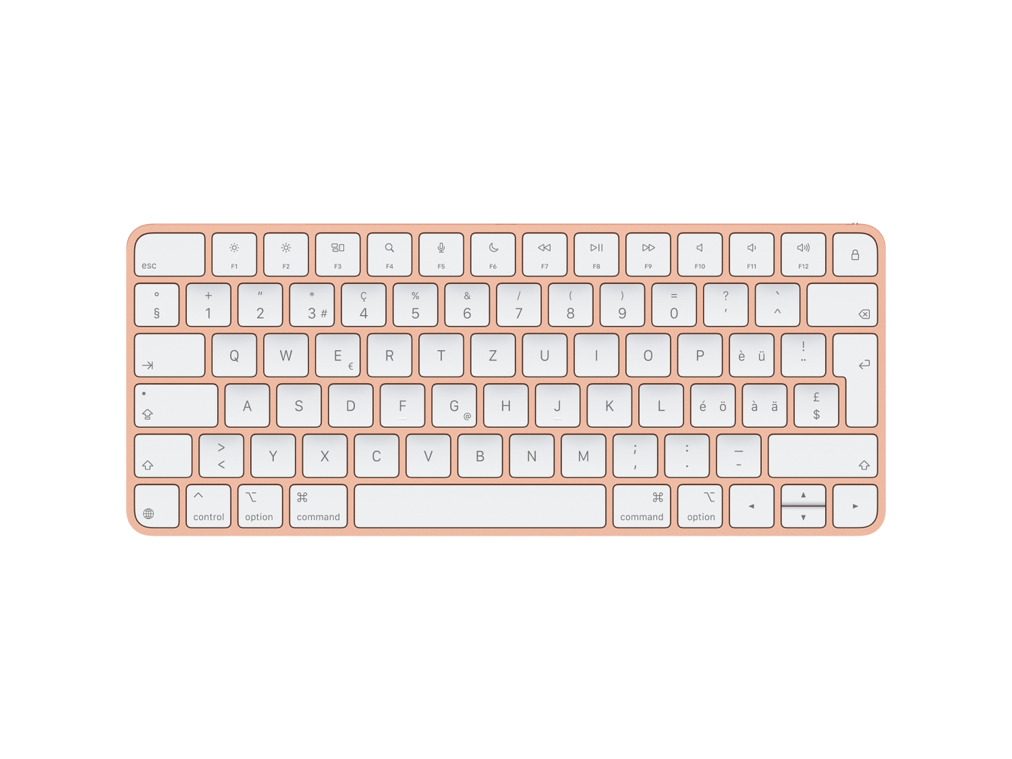 Gebraucht - Apple Magic Keyboard ohne Ziffernblock Orange kaufen