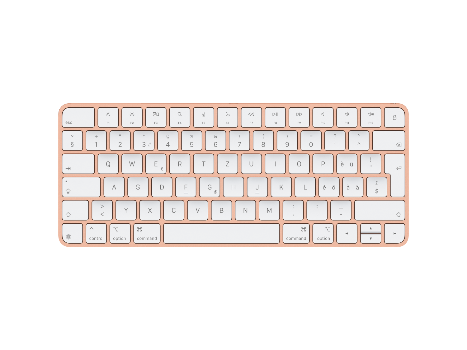 Gebraucht - Apple Magic Keyboard ohne Ziffernblock Orange kaufen