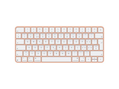 Gebraucht - Apple Magic Keyboard ohne Ziffernblock Orange kaufen