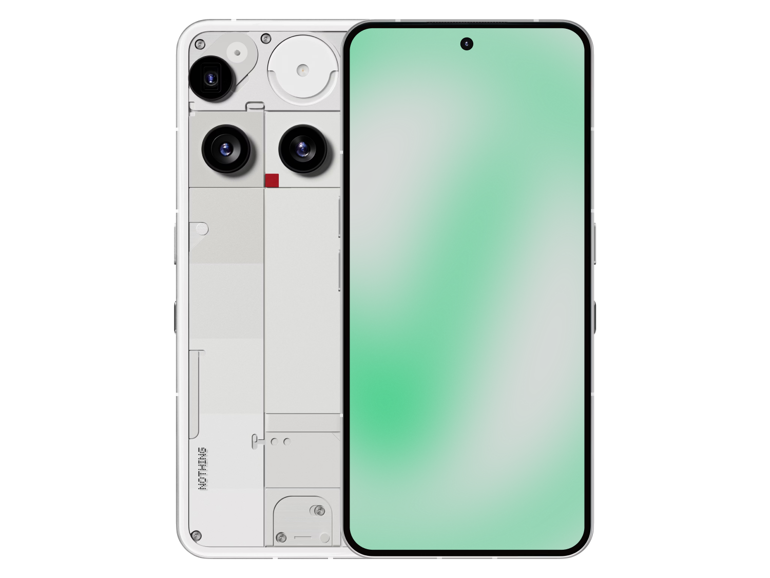 Nothing Phone (3) Qualcomm SM8735 Snapdragon 8s Gen 4 (4 nm) (3) Weiss Weiss günstig gebraucht kaufen