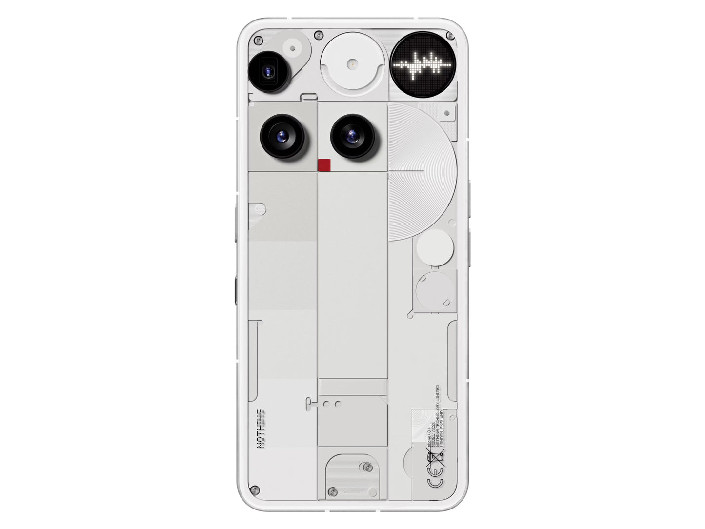 Nothing Phone (3) Qualcomm SM8735 Snapdragon 8s Gen 4 (4 nm) (3) Weiss Weiss günstig gebraucht kaufen
