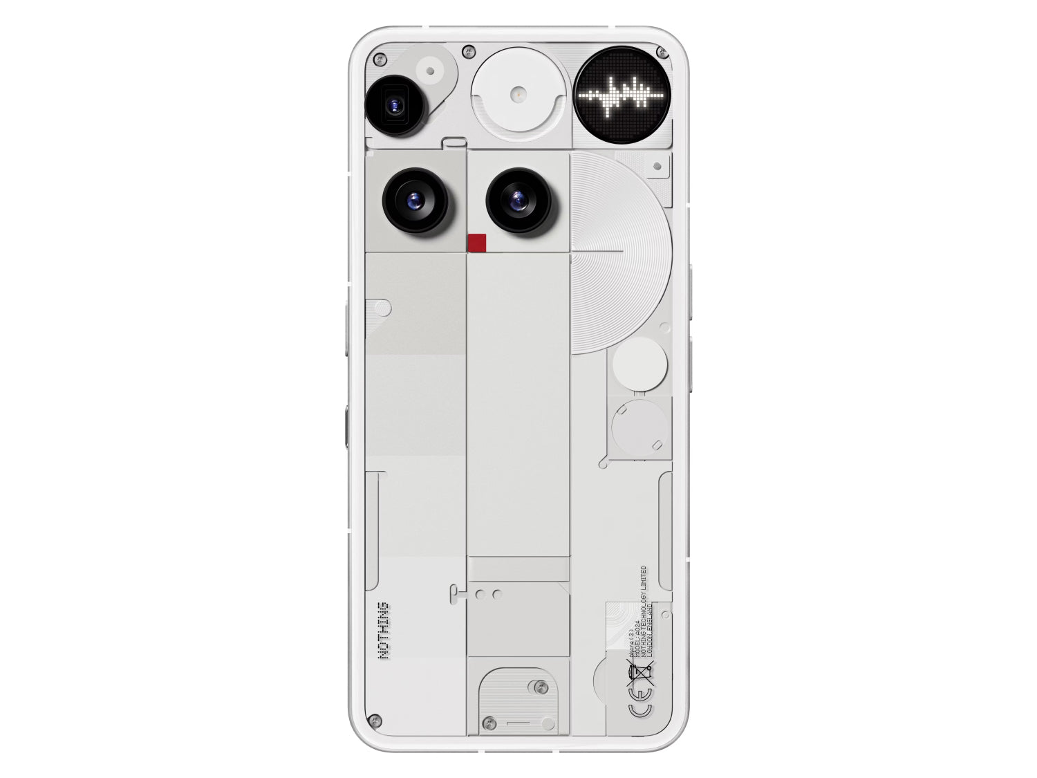 Nothing Phone (3) Qualcomm SM8735 Snapdragon 8s Gen 4 (4 nm) (3) Weiss Weiss günstig gebraucht kaufen