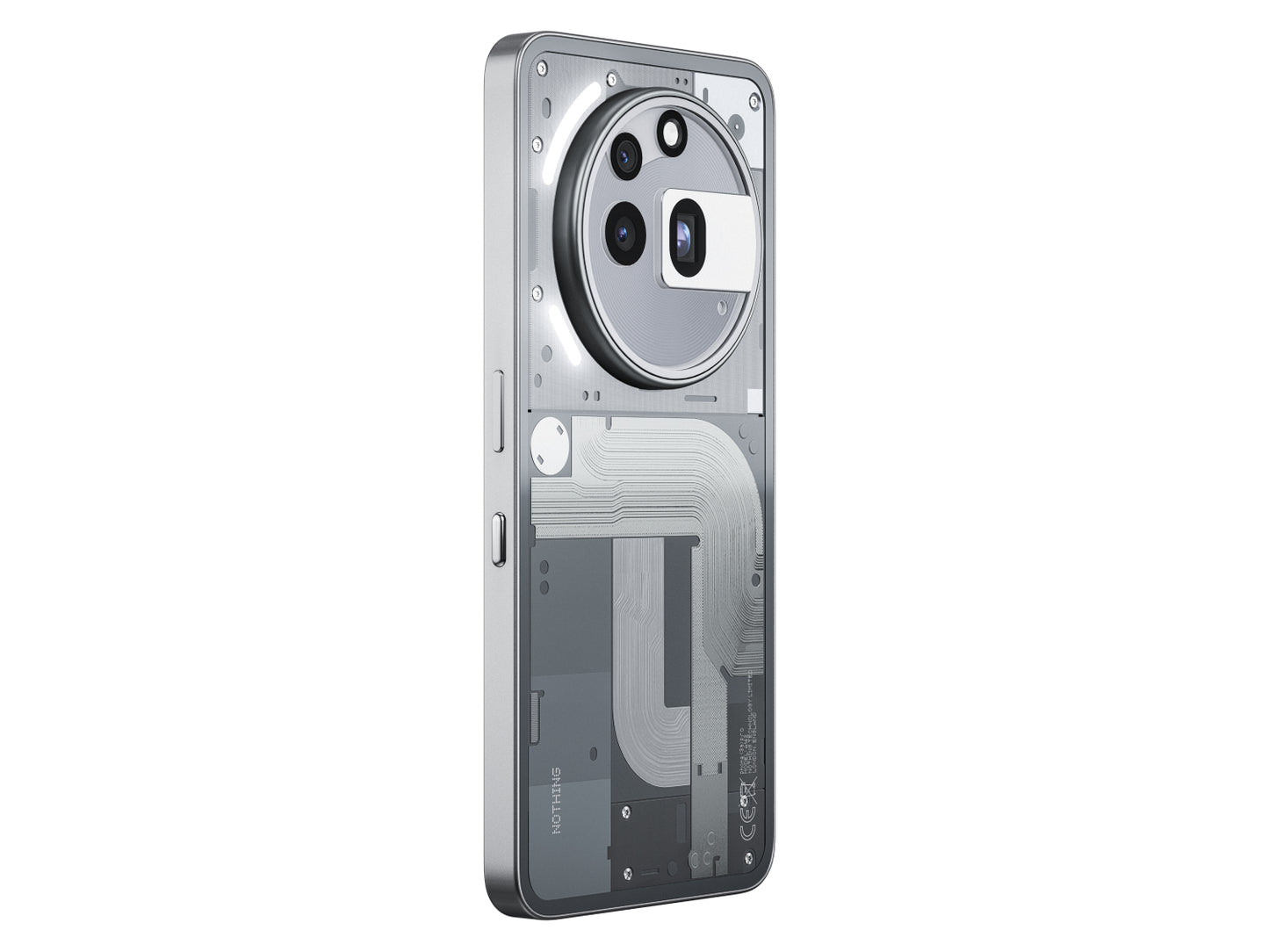 Nothing Phone (3a) Pro Qualcomm SM7635 Snapdragon 7s Gen 3 (4 nm) (3a) Pro Silber Silber günstig gebraucht kaufen