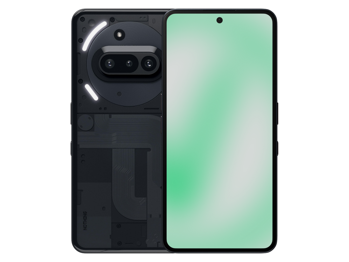 Nothing Phone (3a) Qualcomm SM7635 Snapdragon 7s Gen 3 (4 nm) (3a) Schwarz Schwarz günstig gebraucht kaufen