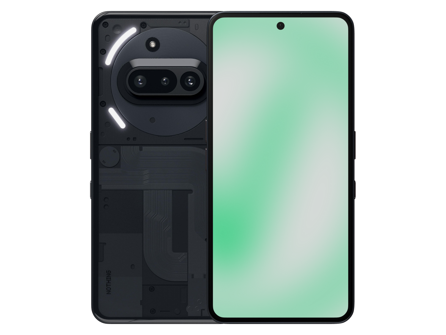 Nothing Phone (3a) Qualcomm SM7635 Snapdragon 7s Gen 3 (4 nm) (3a) Schwarz Schwarz günstig gebraucht kaufen