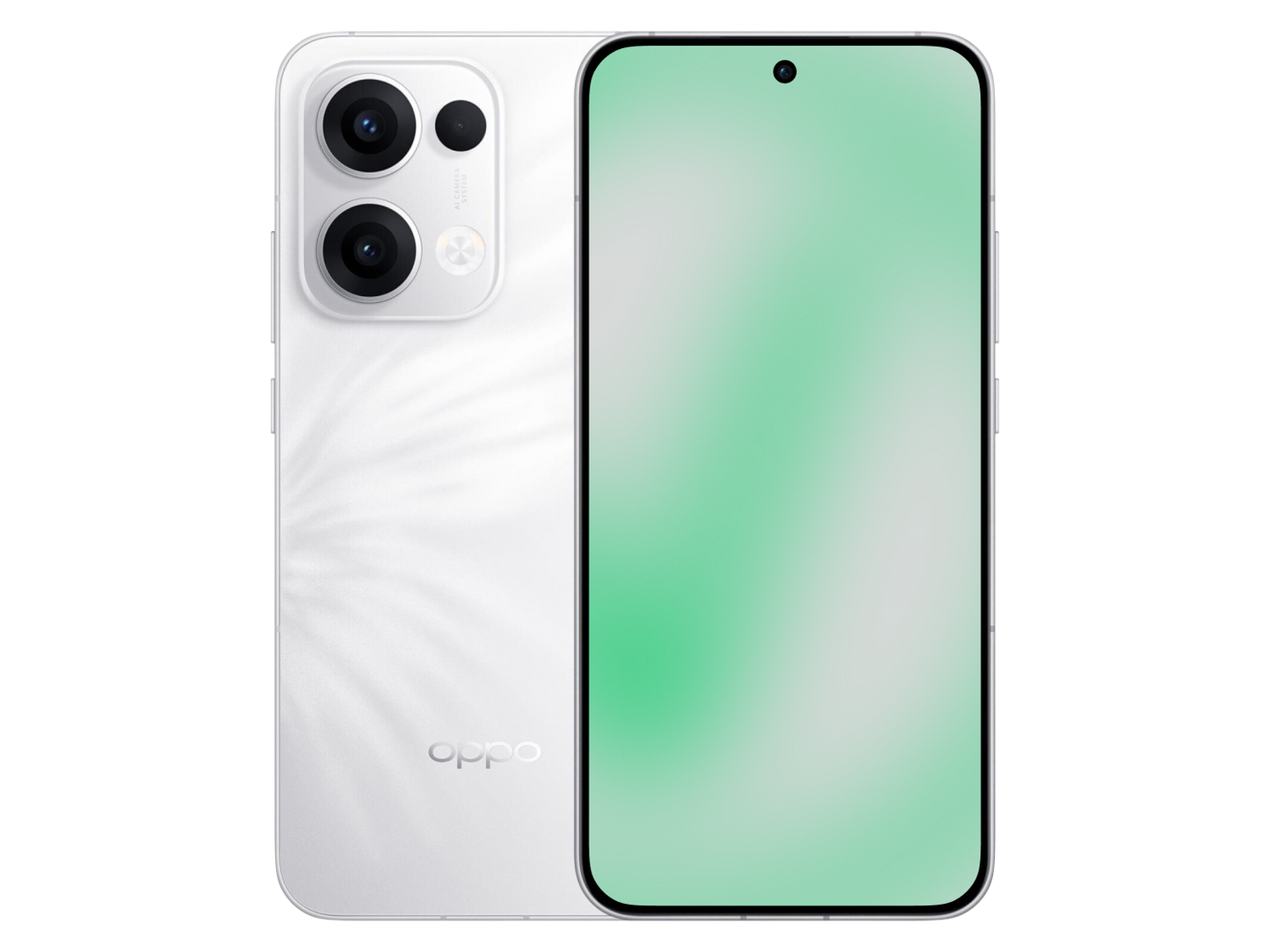 OPPO Reno 13 Mediatek Dimensity 8350 (4 nm) 13 Plume White Weiss günstig gebraucht kaufen
