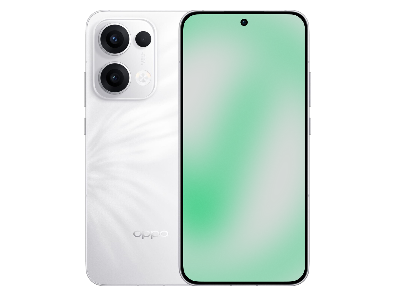 OPPO Reno 13 Mediatek Dimensity 8350 (4 nm) 13 Plume White Weiss günstig gebraucht kaufen
