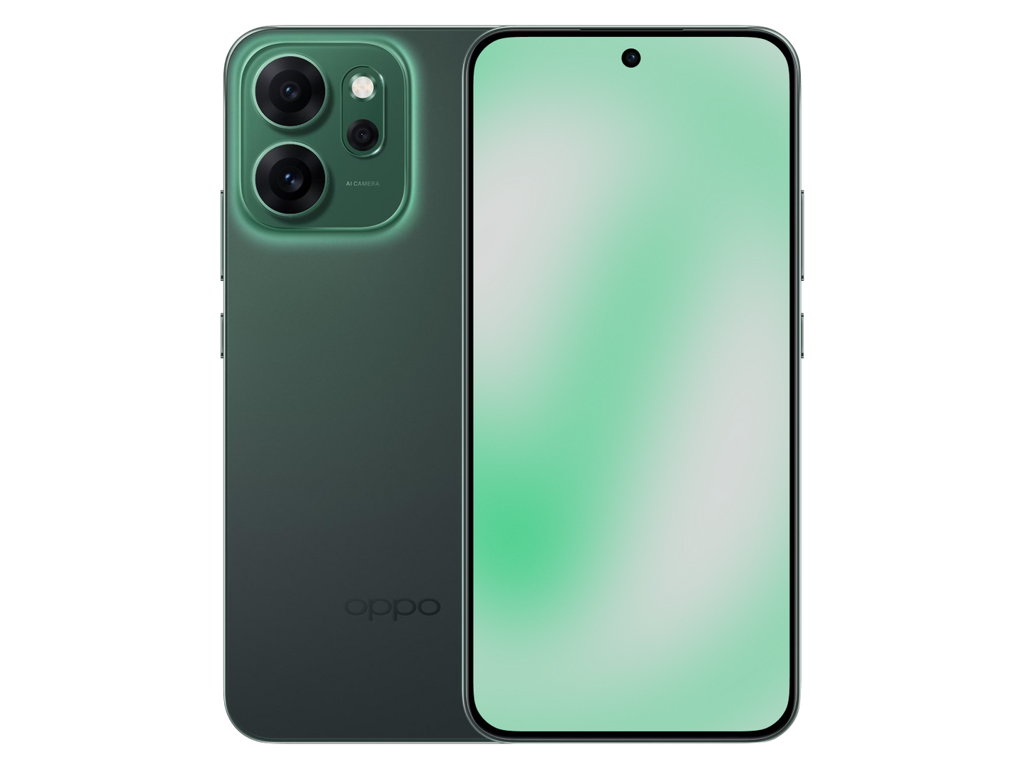 OPPO Reno 14 F Qualcomm SM6450 Snapdragon Gen 1 (4 nm) 14 F Luminous Green Grün günstig gebraucht kaufen