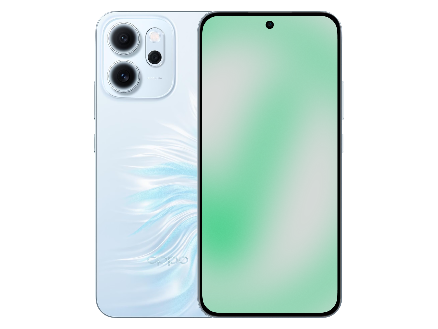 OPPO Reno 14 F Qualcomm SM6450 Snapdragon Gen 1 (4 nm) 14 F Opal Blue Blau günstig gebraucht kaufen