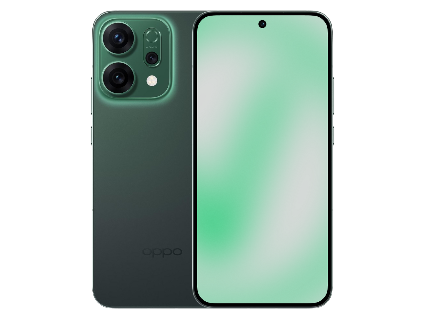 OPPO Reno 14 Mediatek Dimensity 8350 (4 nm) 14 Luminous Green Grün günstig gebraucht kaufen
