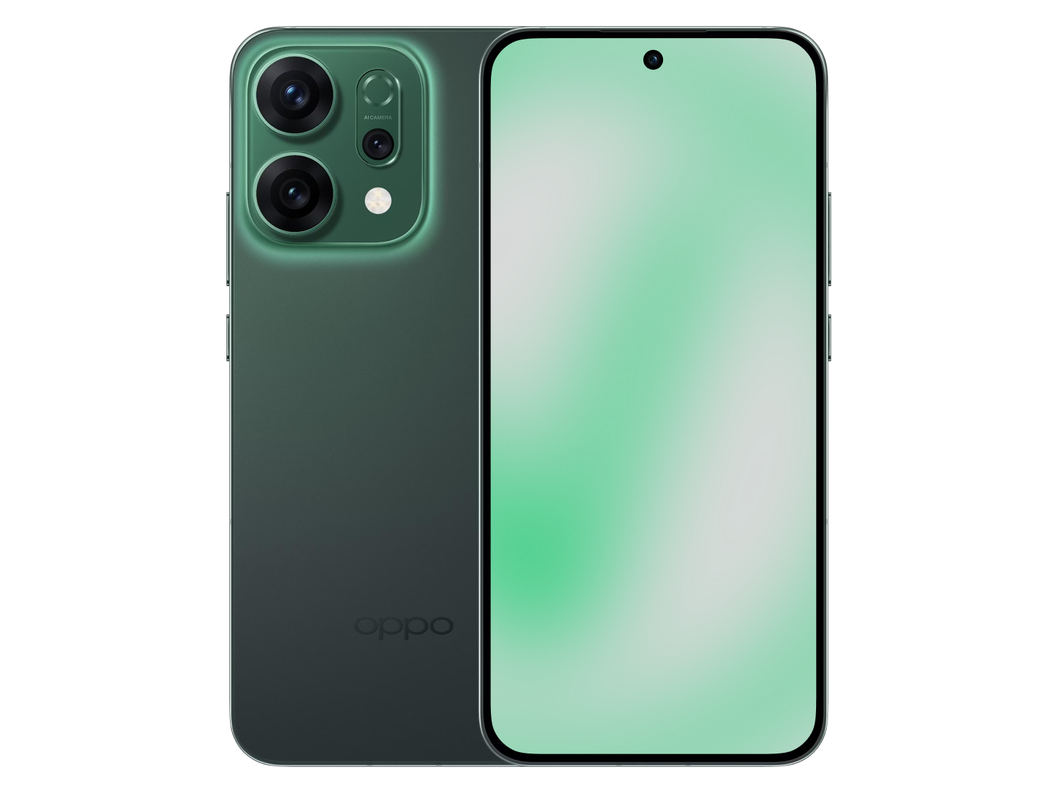 OPPO Reno 14 Mediatek Dimensity 8350 (4 nm) 14 Luminous Green Grün günstig gebraucht kaufen