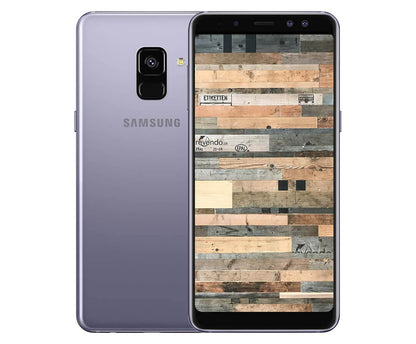 Samsung Galaxy A8+ (2018) Orchid grey günstig gebraucht kaufen