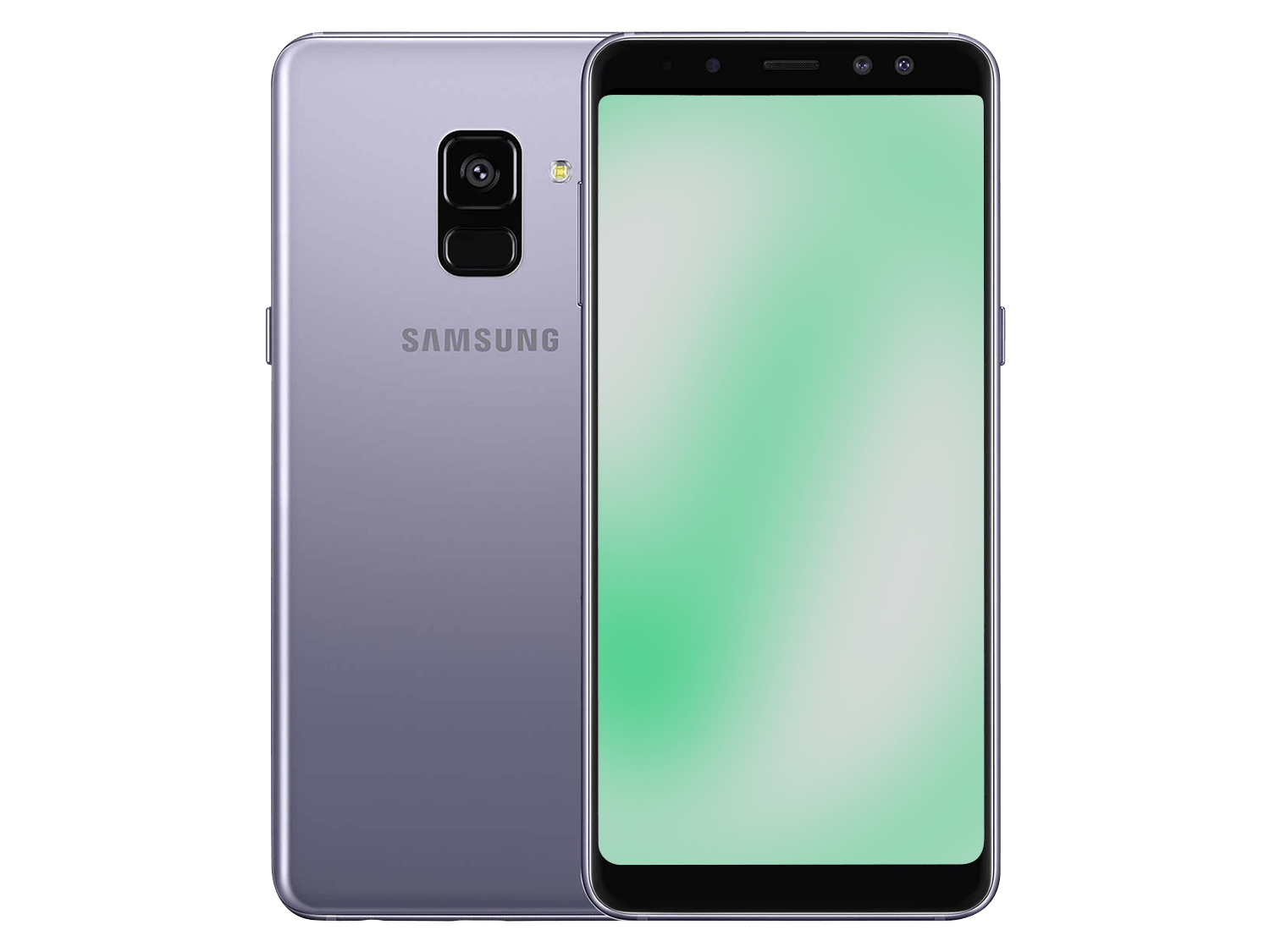 Samsung Galaxy A8 (2018) Orchid Grey günstig gebraucht kaufen