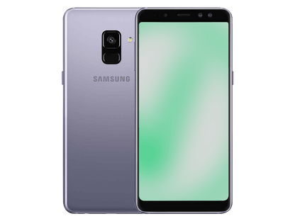 Samsung Galaxy A8 (2018) Orchid Grey günstig gebraucht kaufen