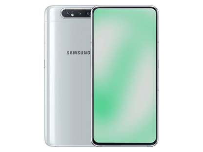 Samsung Galaxy A80 Ghost White günstig gebraucht kaufen