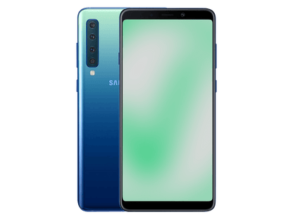 Samsung Galaxy A9 (2018) Lemonade Blue günstig gebraucht kaufen