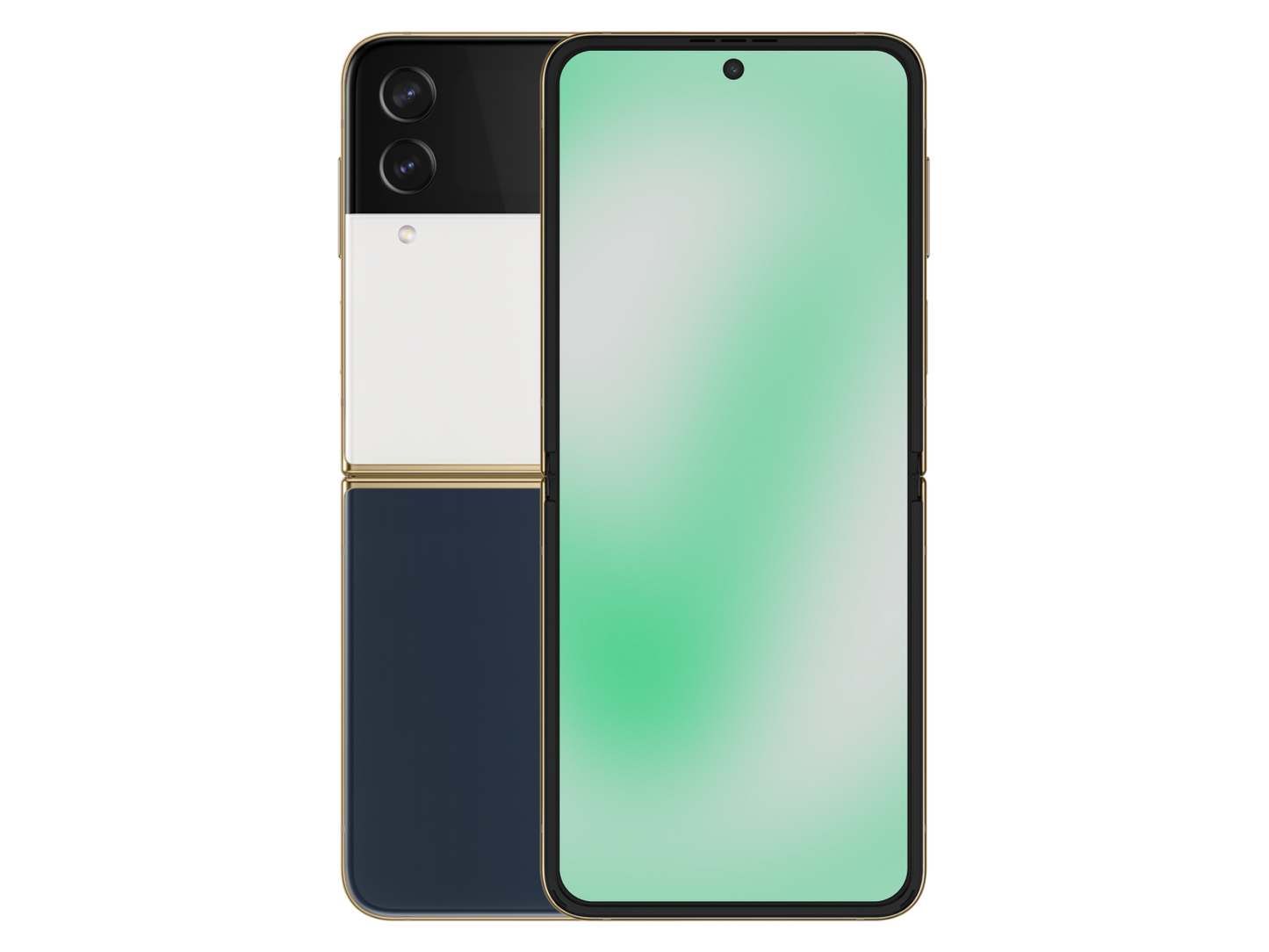 Samsung Galaxy Z Flip4 Qualcomm SM8475 Snapdragon 8+ Gen 1 (4 nm) Z Flip4 Navy / White Navy / Weiss günstig gebraucht kaufen