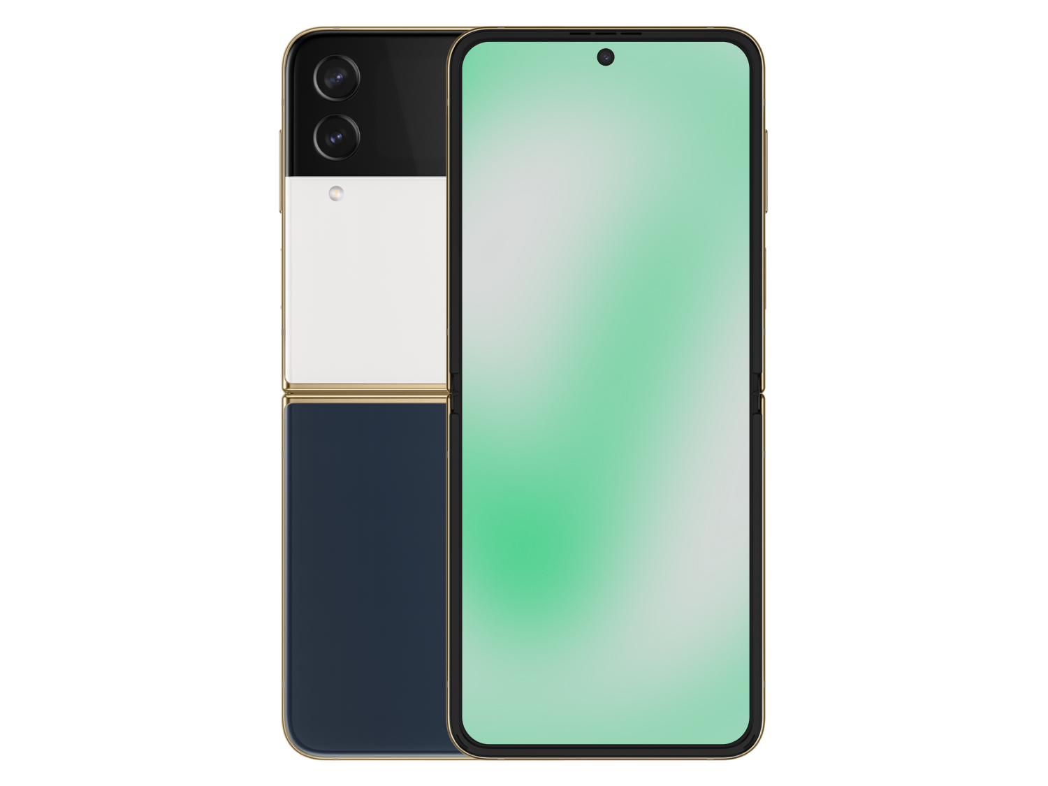 Samsung Galaxy Z Flip4 Qualcomm SM8475 Snapdragon 8+ Gen 1 (4 nm) Z Flip4 Navy / White Navy / Weiss günstig gebraucht kaufen