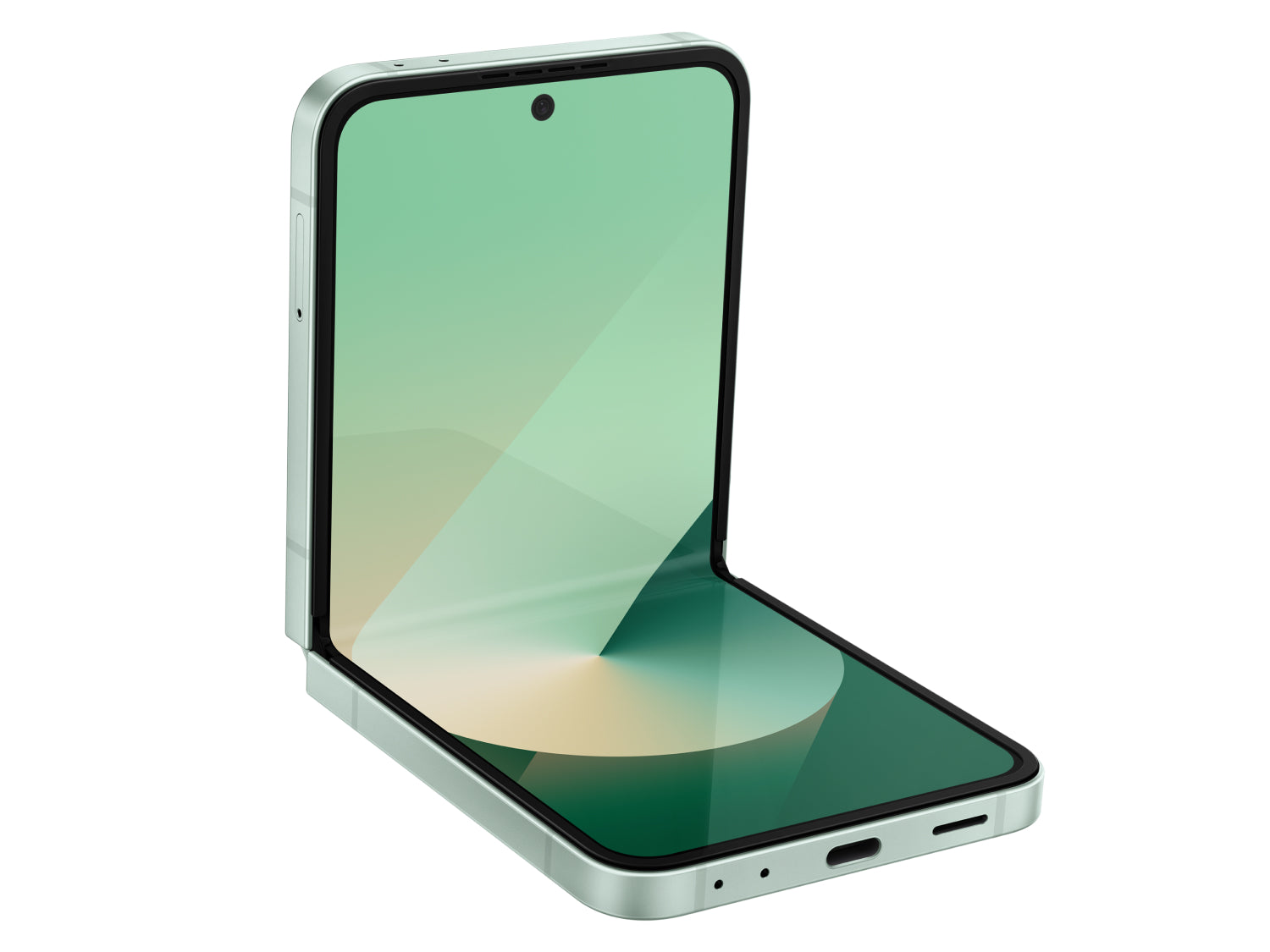 Samsung Galaxy Z Flip6 Qualcomm SM8650-AC Snapdragon 8 Gen 3 (4 nm) Z Flip6 Mint Grün günstig gebraucht kaufen