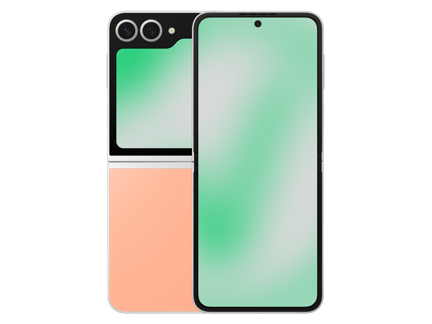 Samsung Galaxy Z Flip6 Qualcomm SM8650-AC Snapdragon 8 Gen 3 (4 nm) Z Flip6 Peach Pfirsich günstig gebraucht kaufen