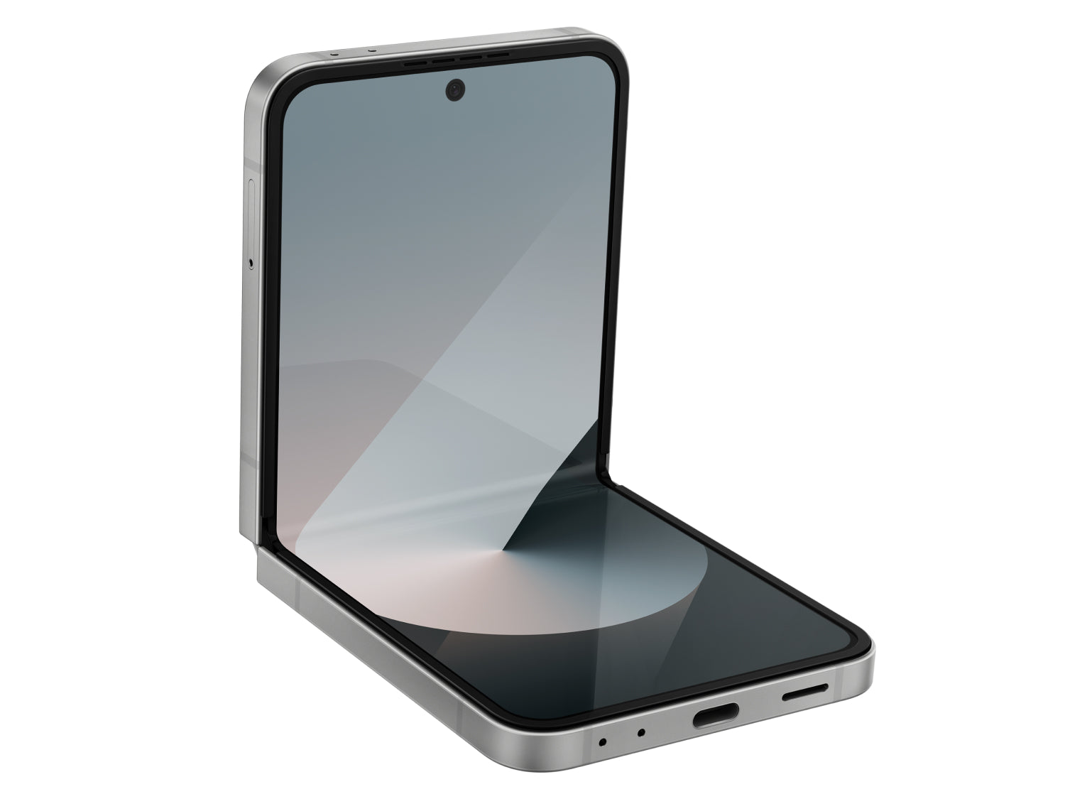 Samsung Galaxy Z Flip6 Qualcomm SM8650-AC Snapdragon 8 Gen 3 (4 nm) Z Flip6 Silver Shadow Silber günstig gebraucht kaufen