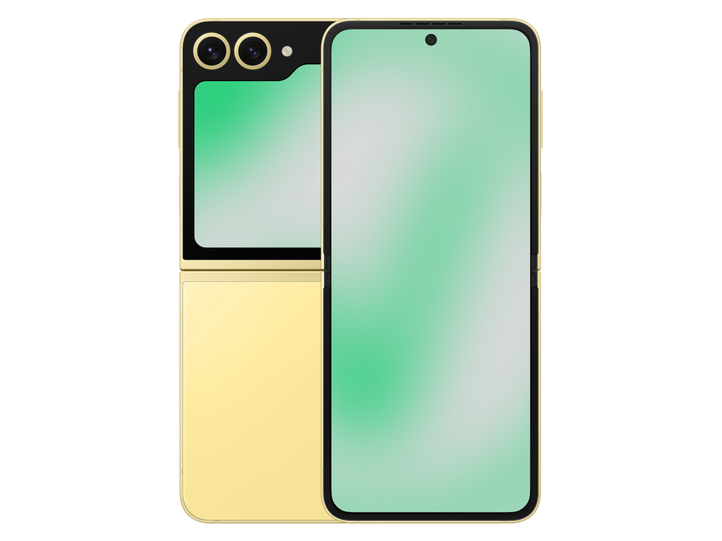 Samsung Galaxy Z Flip6 Qualcomm SM8650-AC Snapdragon 8 Gen 3 (4 nm) Z Flip6 Yellow Gelb günstig gebraucht kaufen