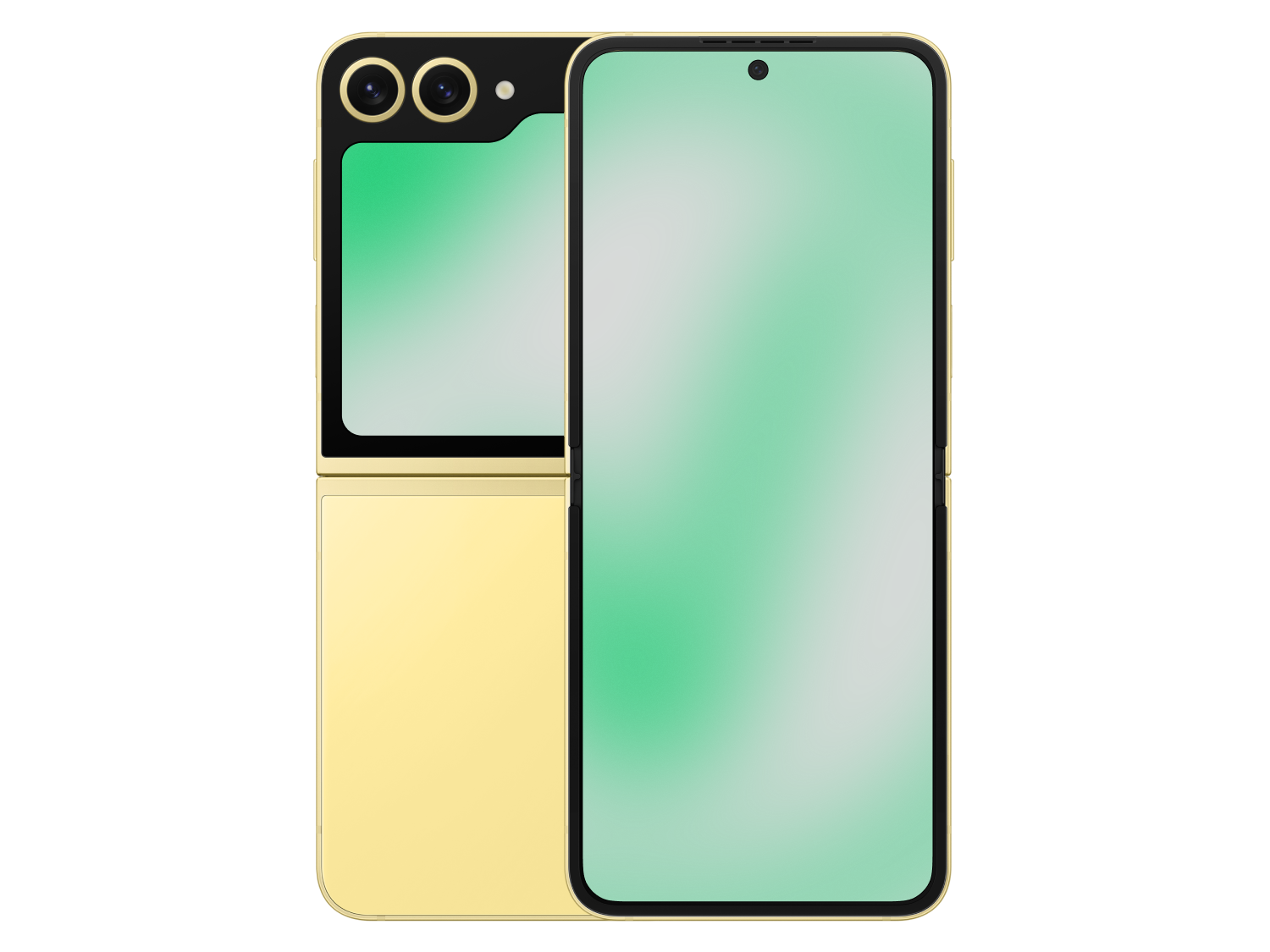 Samsung Galaxy Z Flip6 Qualcomm SM8650-AC Snapdragon 8 Gen 3 (4 nm) Z Flip6 Yellow Gelb günstig gebraucht kaufen