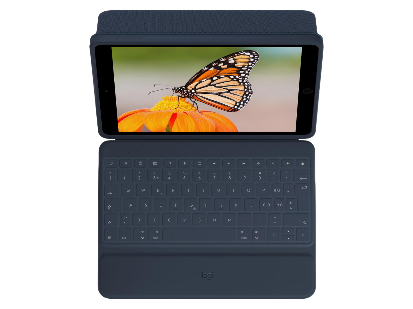 USED Logitech Rugged Folio Case iPad 7 / 8 / 9th Gen Blau günstig kaufen