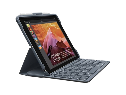 USED Logitech Slim Folio Keyboard Case iPad 5 / 6 Gen günstig kaufen