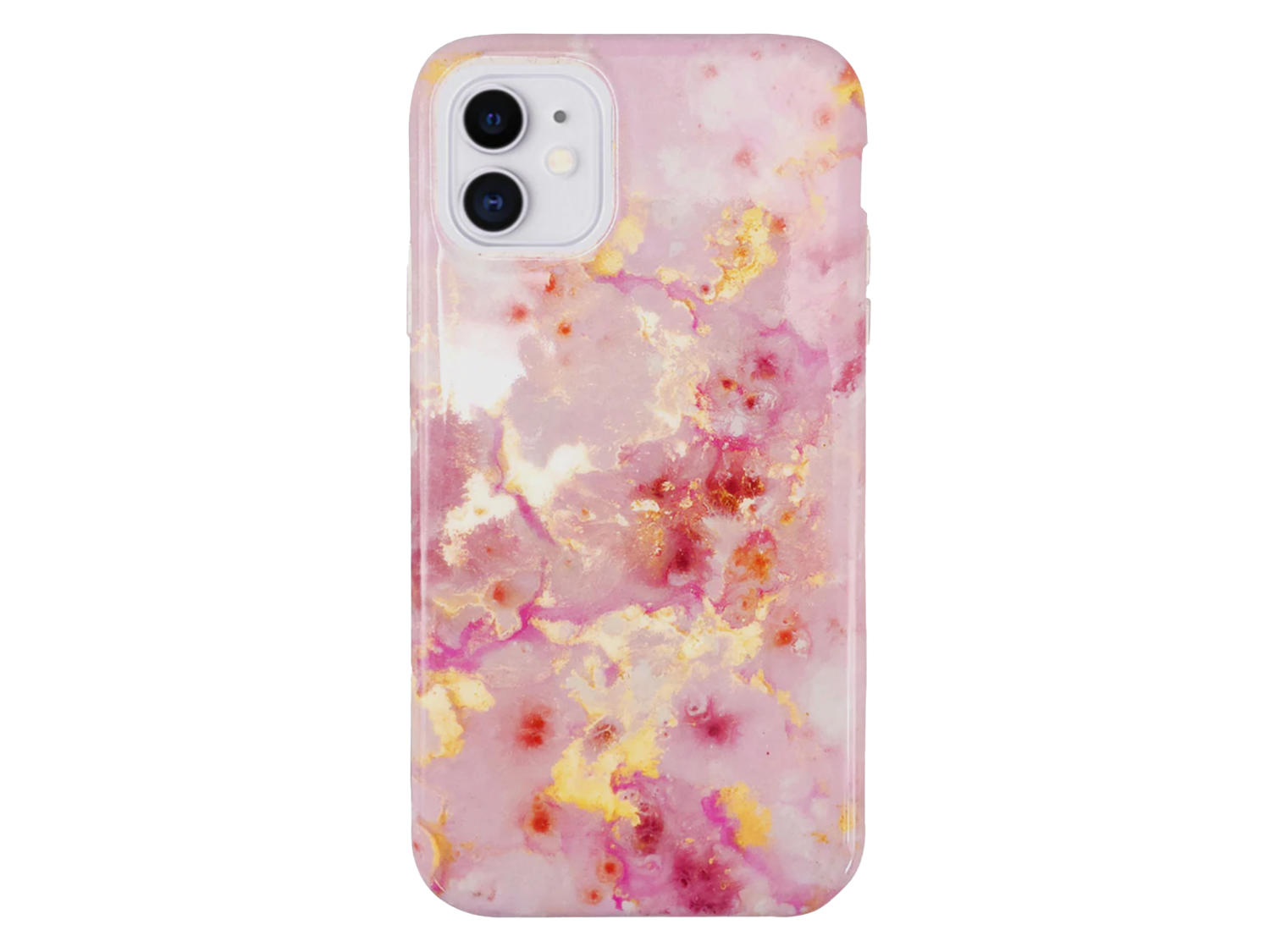 Uunique iPhone 11 Pro Bio Hülle Pink Marble günstig kaufen